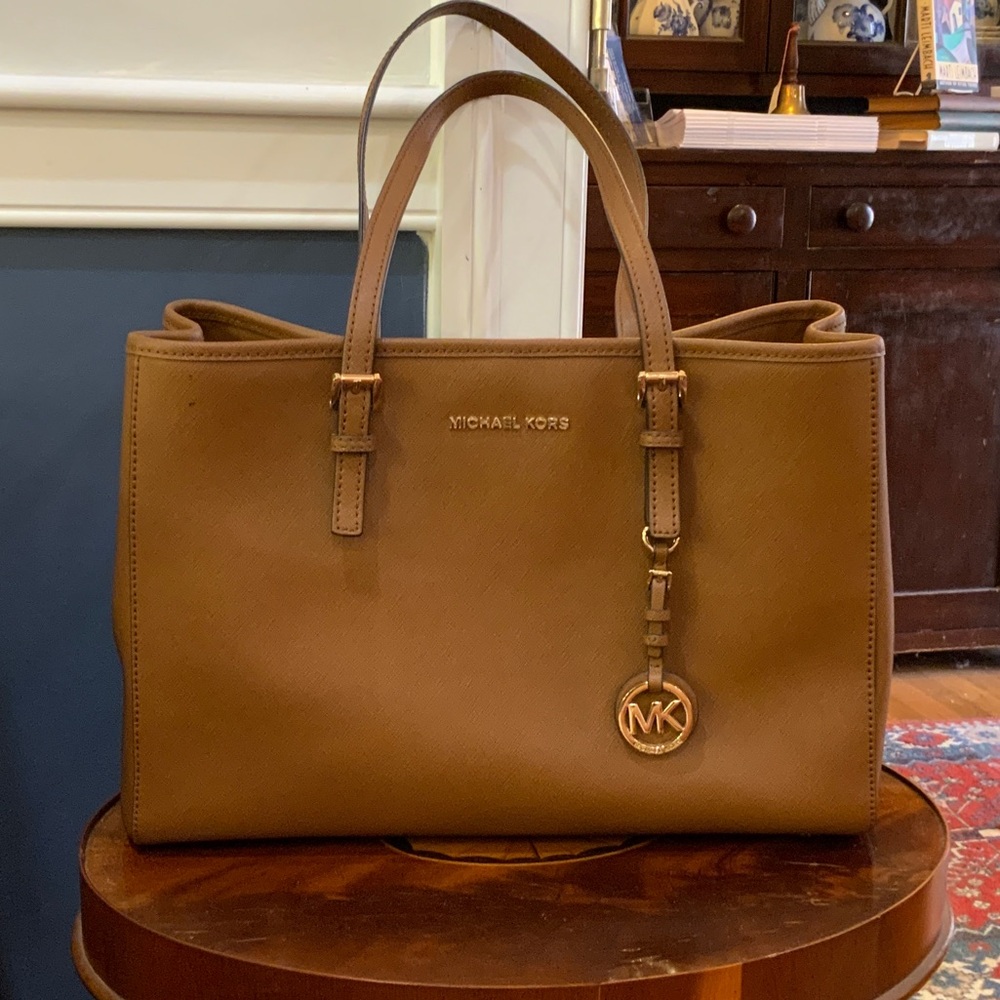Michael Kors Tan Leather Tote